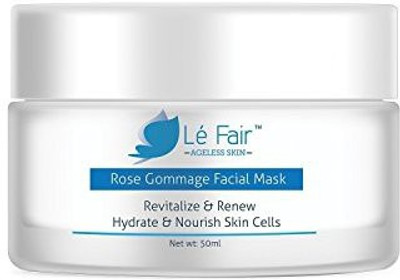 

Le Fair Rose Gommage Facial Mask Restore Face Luster With Powerful AgeDefying Ingredients Exfoliate Dead Cells Scrub(100 ml)