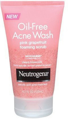 

Neutrogena OilFree Acne Wash Pink Grapefruit Foaming Scrub(124.21 ml)