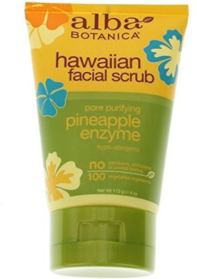 

Alba Botanica Hawaiian Facial Scrub Pore Purifying Pineapple Enzyme Scrub(118.3 ml)