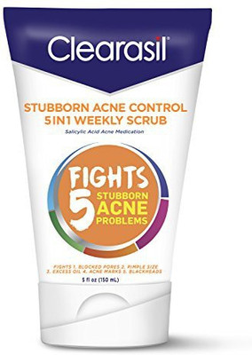 

Clearasil Stubborn Acne Control In Weekly Scrub(147.87 ml)