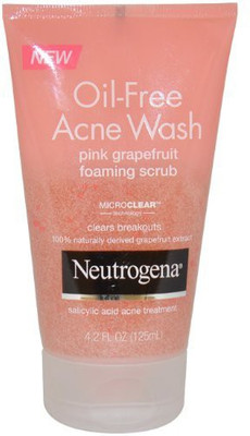 Neutrogena Oil - Free Acne Wash Foaming Scrub(125 ml)