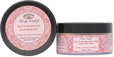 

Aloe Veda Rose & Sandalwood Ubtan Gm Scrub(50 g)