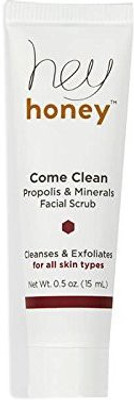 

Hey Honey Come Clean: Propolis & Minerals Facial Scrub Travel Size Scrub(14.79 ml)