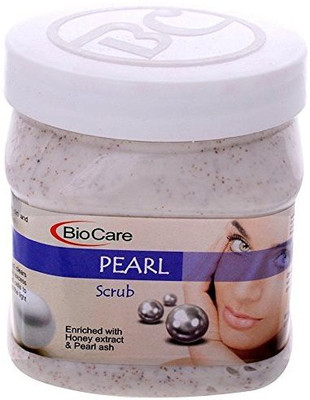 BIOCARE Pearl Scrub Enriched With Honey Extract & Pearl Ash Scrub(500 ml)