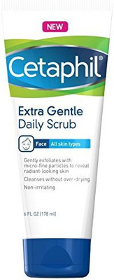 

Cetaphil Extra Gentle Daily Scrub Gently Exfoliates & Cleanses Without OverDrying For All Skin Types NonIrritating & Hypoallergenic Suitable For Sensitive Skin Scrub(177.45 ml)