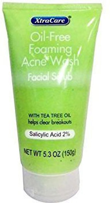 

Xtracare Oil Free Foaming Acne Wash Facial Scrub With Tea Tree Oil Scrub(156.74 ml)