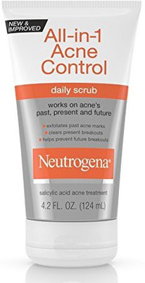 

Neutrogena AllIn Acne Control Daily Scrub Acne Treatment Scrub(124.21 ml)