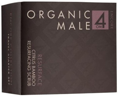 

Organic Male Om Travel Starter Citrus Bamboo Resurfacing Scrub(29.58 ml)