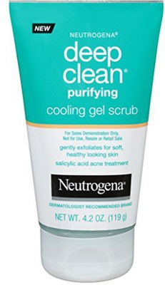 

Neutrogena Deep Clean Scrub Purifying Cooling Gel Scrub(124.21 ml)