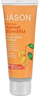 

Jason Natural Products Apricot Scrubble Face Wsh Scrub(118.3 ml)