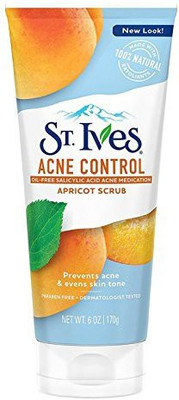 

St. Ives Naturally Clear Apricot Scrub Blemish Control Scrub(177.45 ml)