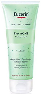 

Eucerin Pro Acne Solution Scrub For AcneOil Control Unclogs Pores & Refine Skin Texture Scrub(100.56 ml)