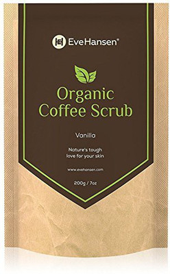 

Eve Hansen Organic Coffee Scrub Vanilla By Skin Therapy Bath Scrub Cellulite Scrub Stretch Mark Treatment Dark Spot Scrub(207.02 ml)