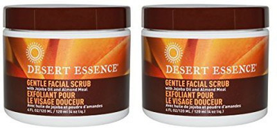 

Desert Essence Gentle Facial Scrub With Natural Exfoliators Jojoba Seed Almond Oat Soothing Aloe Vera And Cucumber Extracts Scrub(118.3 ml)