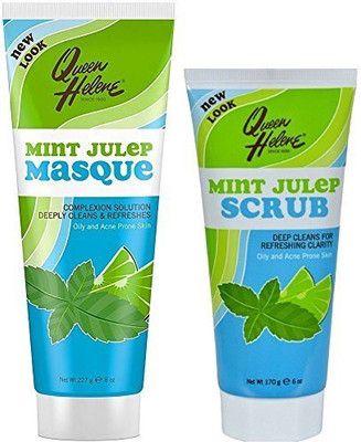 

Queen Helene Mint Julep Masque And Facial Scrub Bundle Scrub(236.59 ml)