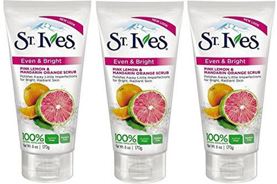 

St. Ives Scrub Even & Bright Pink Lemon & Mandarin Orange Scrub(177.45 ml)