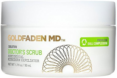 

Goldfaden MD Microderm Daily Facial Exfoliator Doctor'S Scrub For Face W Ruby Crystals Hyaluronic Acid & Seaweed Extract Buffs & Reveals Brighter Scrub(50.28 ml)