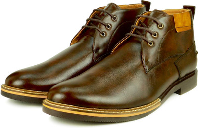 

Ripley Dockstreet Series Boots Lace Up For Men(Brown