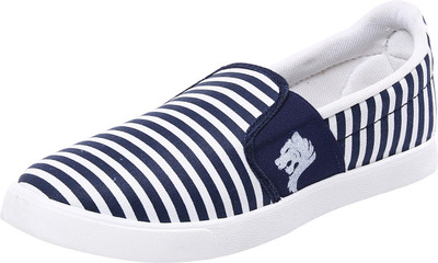 

AZOTIC Slip On Sneakers For Men(Blue, White, Multi