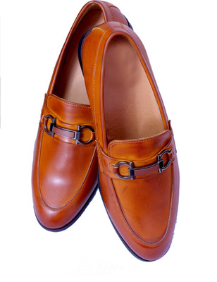 

worcester Worcester Men's Bit Loafers Shoe-Tan Loafers For Men(Tan