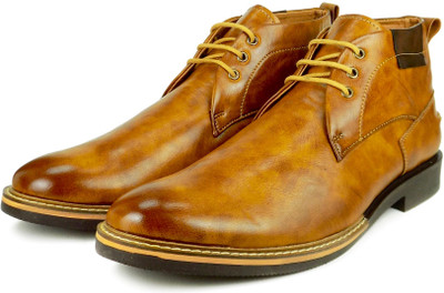 

Ripley Dockstreet Series Boots Lace Up For Men(Tan