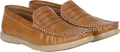 Kraasa Chukka Loafers For Men(Tan