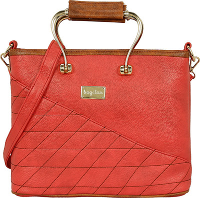 

Bagclan Women Casual Red PU Sling Bag
