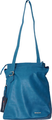 

Fastrack Women Casual Blue PU Tote