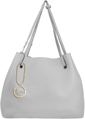 

Elprine Women Casual Grey PU Shoulder Bag