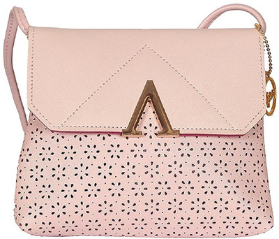 

Elprine Women Casual Beige Leatherette Sling Bag