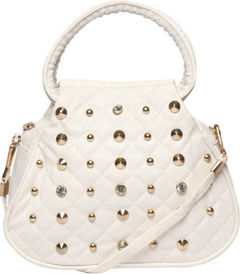 

Capreo Girls Casual White PU Sling Bag
