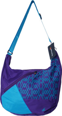 

Fastrack Girls Casual, Formal Purple, Blue Rexine Shoulder Bag, Blue;purple