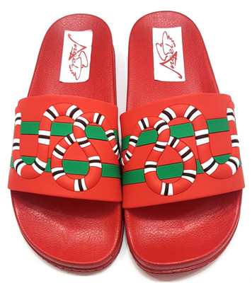

Angel Fashion Slides, Red