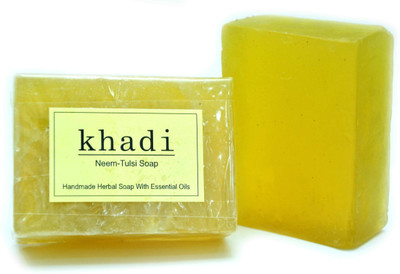 

Khadi Vagad's Khadi Neem-Tulsi Soap(125 g)