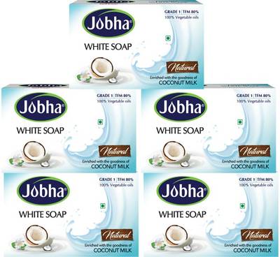 Fairbeat Jobha White Soap  (5 x 100 g)