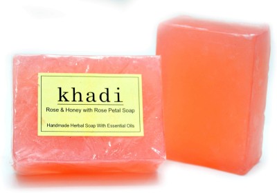 

Vagad's Khadi Rose And Honey With Rose Petal Soap(0 g)