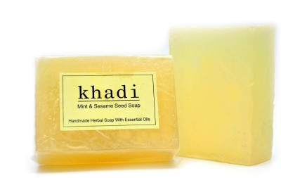 

Khadi Vagad's Khadi Mint & Seasame Seed Soap(125 g)