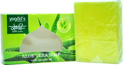 

Vagad's Khadi Aloevera Soap With Coconut Oil(0 g)