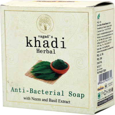 

Vagad's Khadi Neem And Basil Extract Anti-Bacterial Soap(0 g)