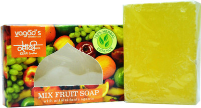 

Vagad's Khadi Mix Fruit Soap With Antioxidant Agents.(0 g)