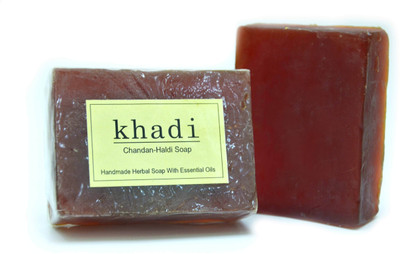 

Vagad's Khadi Chandan-Haldi Soap(0 g)