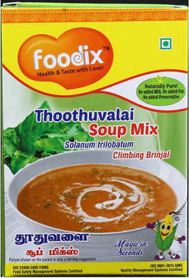 

Foodix Solanum trilobatum Soup Mix (Thoothuvalai Soup Mix) -100g (Pack of 2)(100 g)