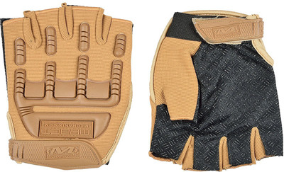 

Iris Mechanix Wear Weight Lifting Gloves Half-Finger Training Gloves for Fitness, Training Exercise,Cycling,Running,Yoga for Men & Women Gym & Fitness Gloves (Free Size, Brown)