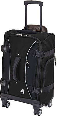 

Athalon Solid soft Body Expandable Check-in Luggage -  inch(Black