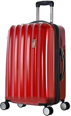 

Olympia Solid Hard Body Expandable Check-in Luggage -  inch(Red