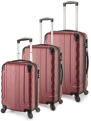 

Travelcross Solid Hard Body Expandable Check-in Luggage -  inch(Brown