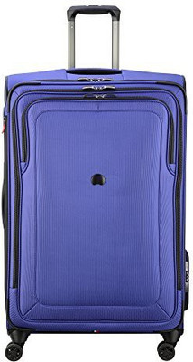 

Delsey Paris Solid soft Body Expandable Check-in Luggage -  inch(Blue
