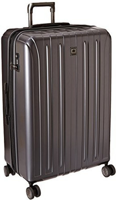 

Delsey Paris Solid Hard Body Expandable Check-in Luggage -  inch(Brown