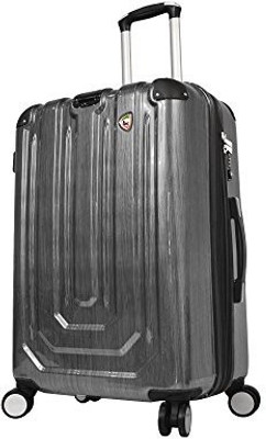 

Mia Toro Solid Hard Body Expandable Check-in Luggage -  inch(Black