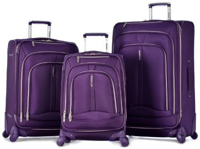 

Olympia Solid Soft Body Expandable Check-in Luggage -  inch(Blue